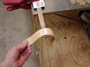 P1010016 sanding and shaping the limb tip