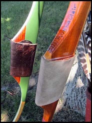 Straight/Hill style longbow grips