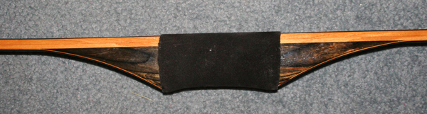 dished style longbow grip