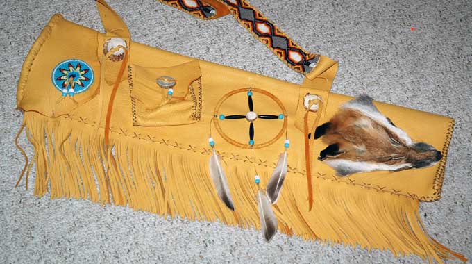 plains indian style quiver